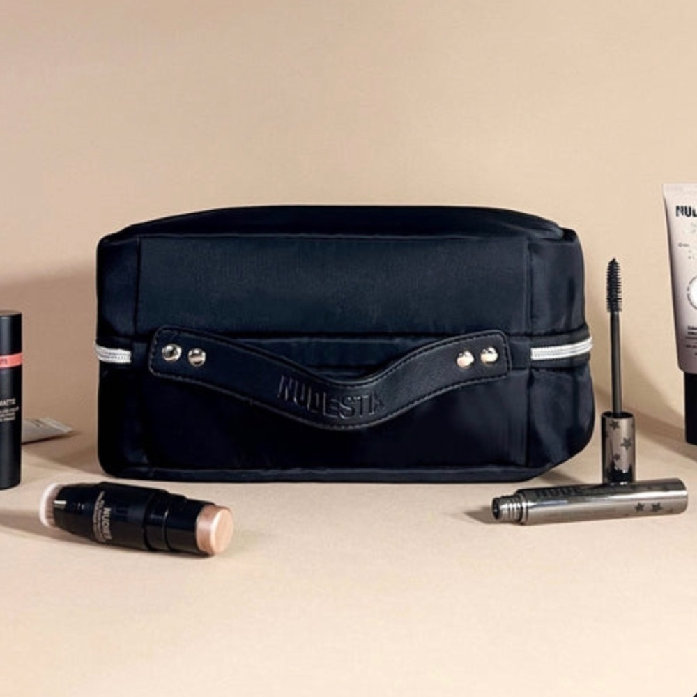 NUDESTIX Hanging Cosmetic Case | NEW | Travel Makeup Bag | Hanging Makeup Bag